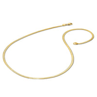 14k 2.5mm Silky Herringbone Chain-SLK020-18