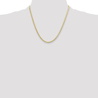 14k 2.5mm Silky Herringbone Chain-SLK020-20