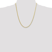 14k 2.5mm Silky Herringbone Chain-SLK020-22