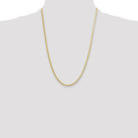 14k 2.5mm Silky Herringbone Chain-SLK020-24