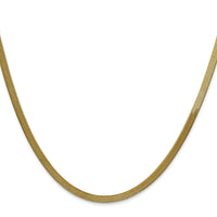 14k 3mm Silky Herringbone Chain-SLK025-24