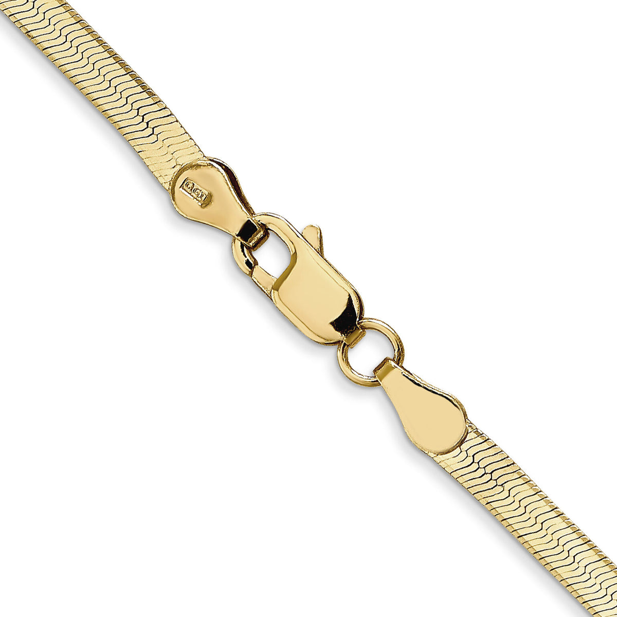 14k 3mm Silky Herringbone Chain-SLK025-16