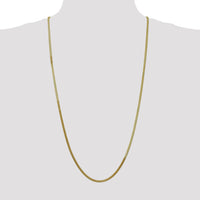 14k 3mm Silky Herringbone Chain-SLK025-30