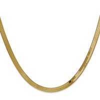 14k 4mm Silky Herringbone Chain-SLK040-16