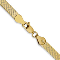 14k 4mm Silky Herringbone Chain-SLK040-16