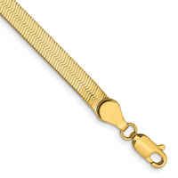 14k 4mm Silky Herringbone Chain-SLK040-8
