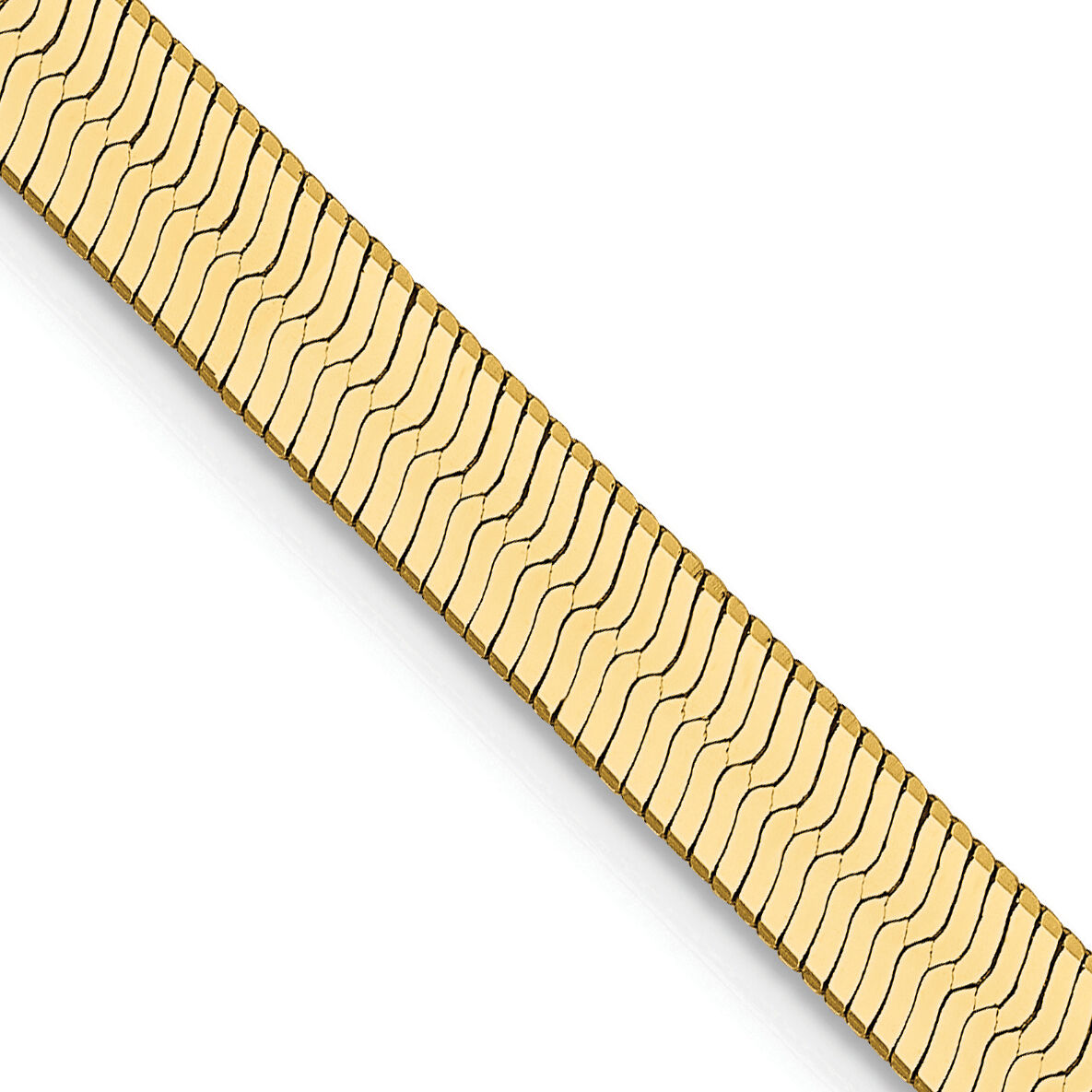 14k 4mm Silky Herringbone Chain-SLK040-16