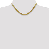 14k 5mm Silky Herringbone Chain-SLK050-16