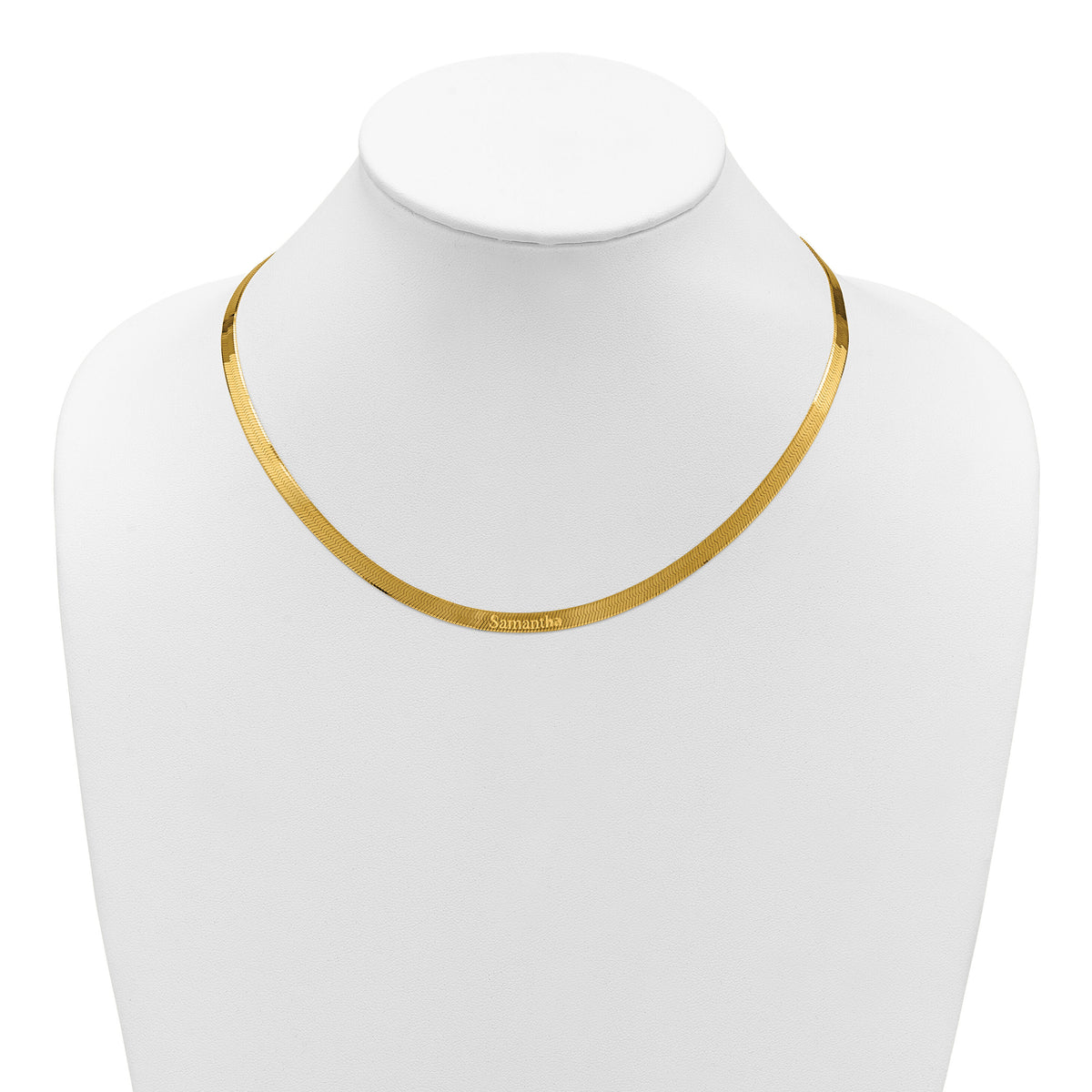 14k 5mm Silky Herringbone Chain-SLK050-18