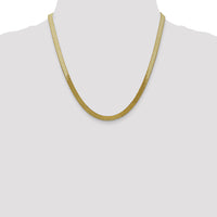 14k 5mm Silky Herringbone Chain-SLK050-20