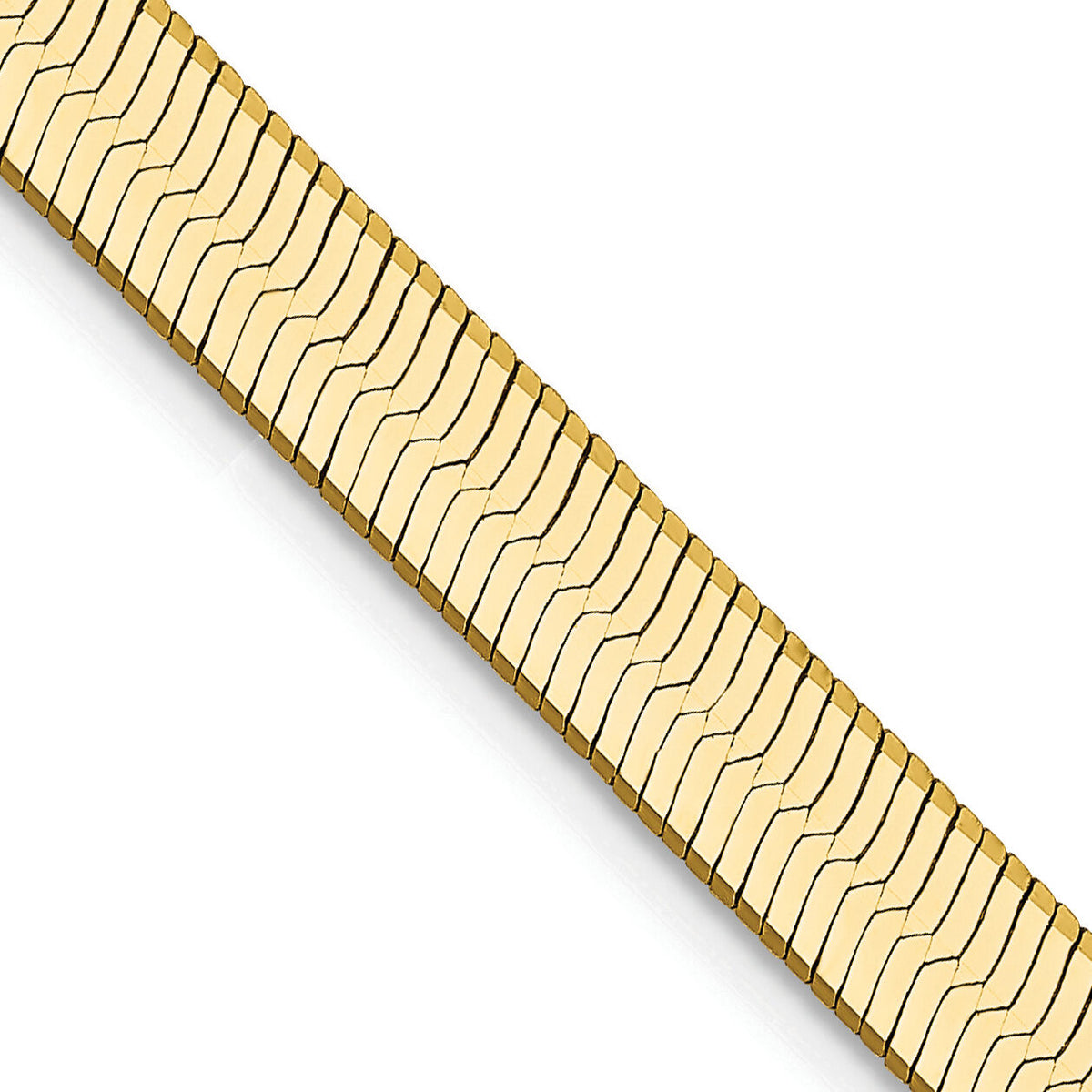 14k 5mm Silky Herringbone Chain-SLK050-18