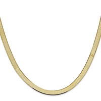 14k 5.5mm Silky Herringbone Chain-SLK055-18