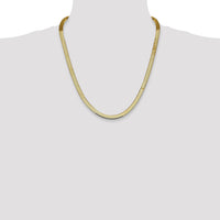 14k 5.5mm Silky Herringbone Chain-SLK055-22