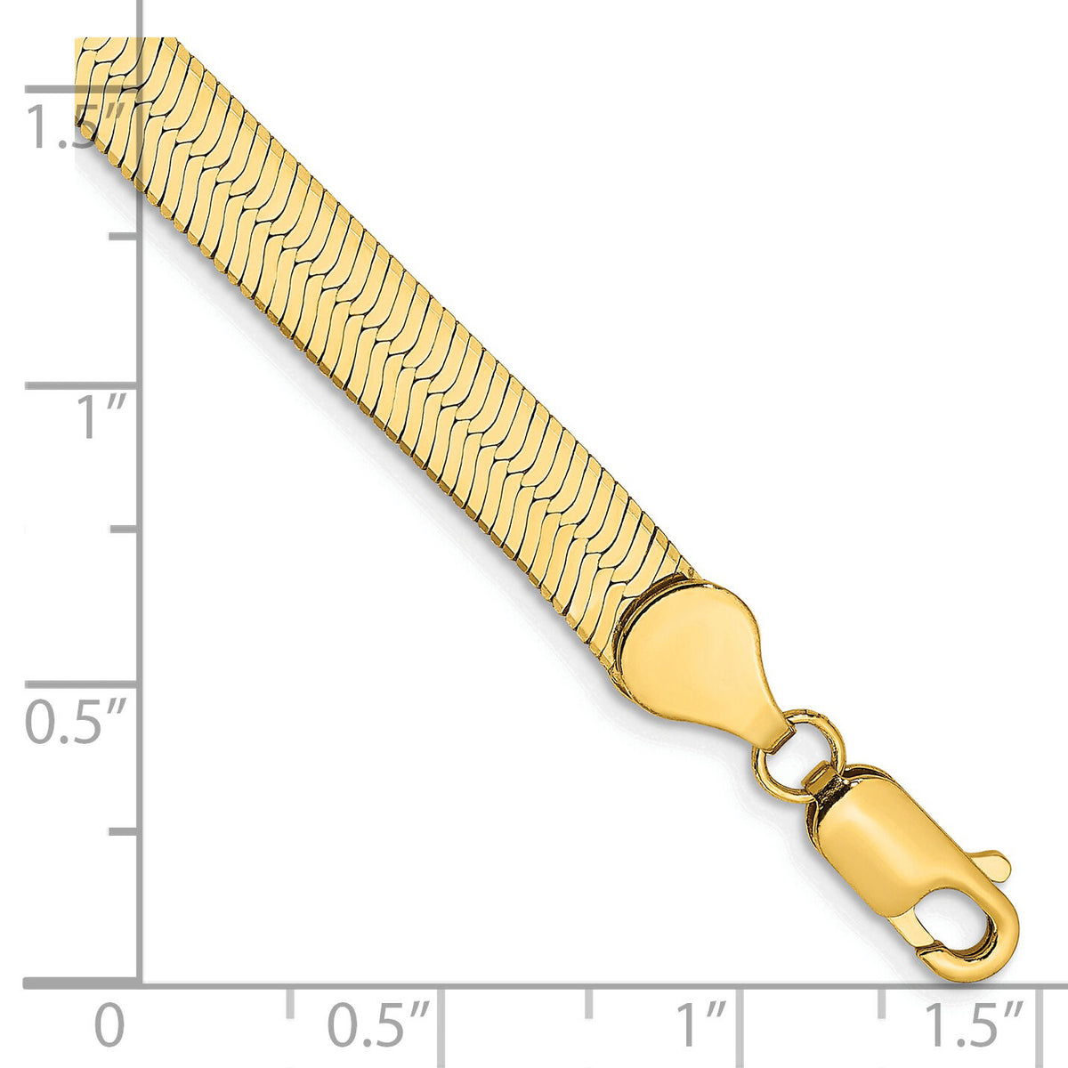 14k 5.5mm Silky Herringbone Chain-SLK055-7