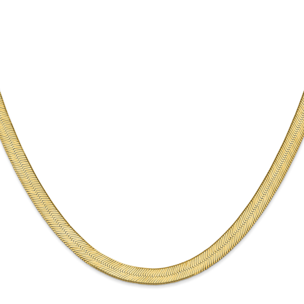 14k 6.5mm Silky Herringbone Chain-SLK065-22