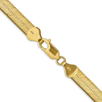 14k 6.5mm Silky Herringbone Chain-SLK065-16