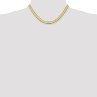 14k 6.5mm Silky Herringbone Chain-SLK065-16