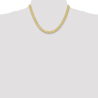 14k 6.5mm Silky Herringbone Chain-SLK065-18
