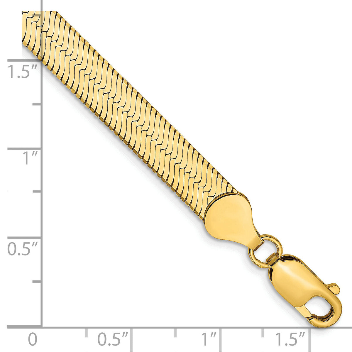 14k 6.5mm Silky Herringbone Chain-SLK065-7