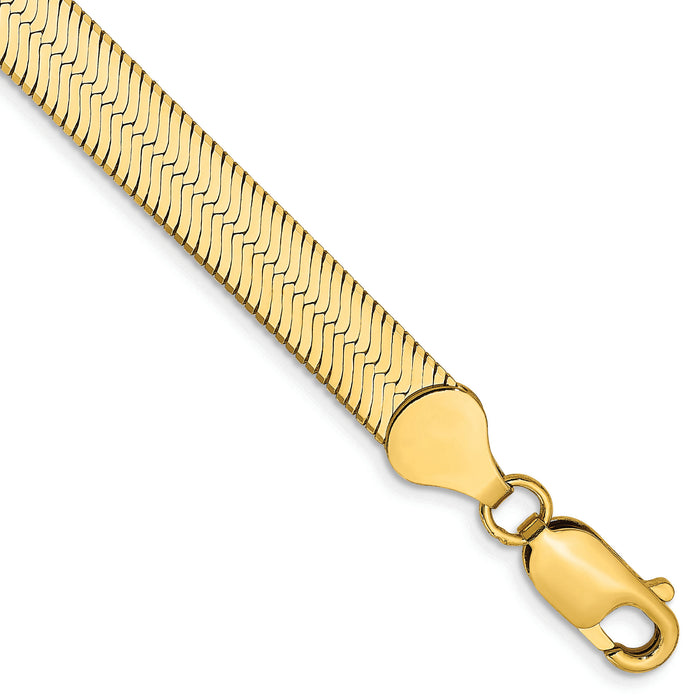14k 6.5mm Silky Herringbone Chain-SLK065-7