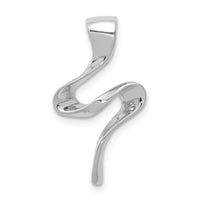 14k White Gold Omega Slide-SLW13