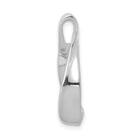 14k White Gold Fits up to 2mm Omega/ 4mm Reversible Omega Slide-SLW16