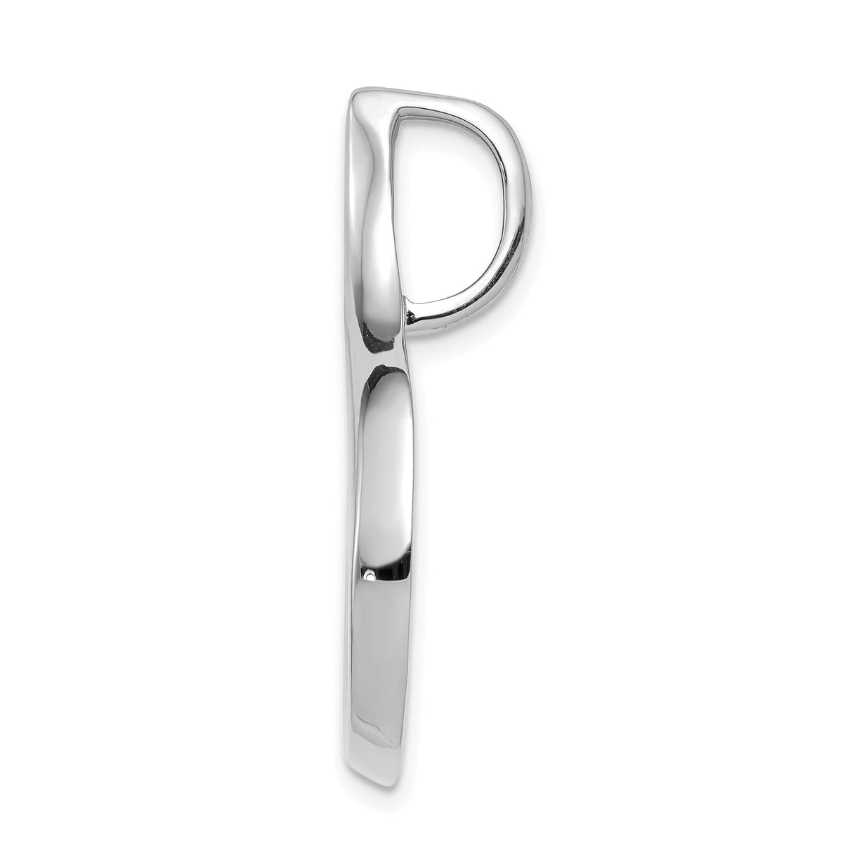 14k White Gold Fits up to 6mm Regular and Fancy Omega Slide-SLW248