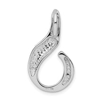 14k White Gold Fits up to 6mm Regular and Fancy Omega Slide-SLW248