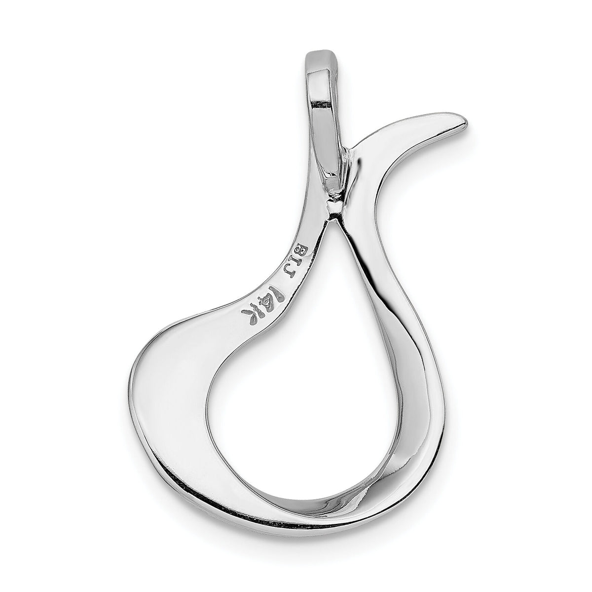 14k White Gold Slide-SLW265