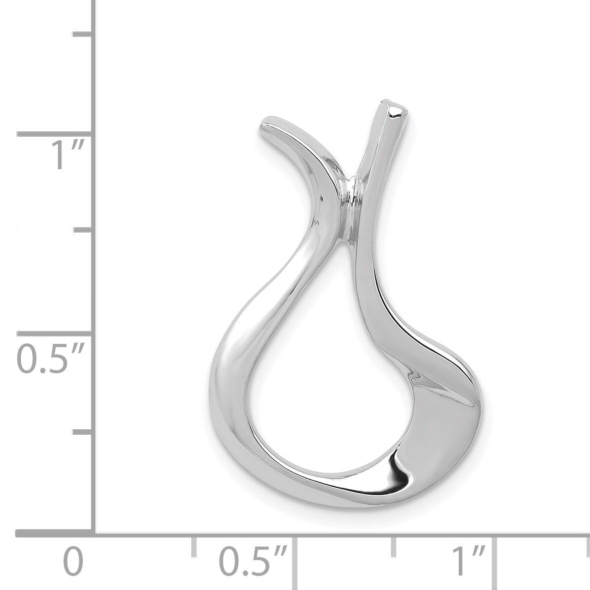 14k White Gold Slide-SLW265