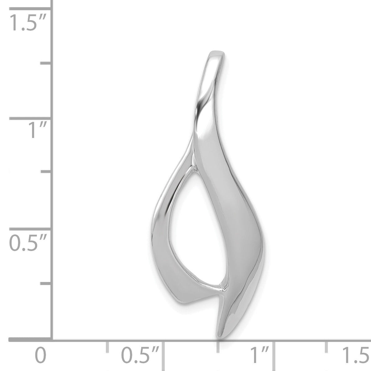 14k White Gold Slide-SLW270