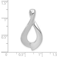 14k White Gold Slide-SLW273
