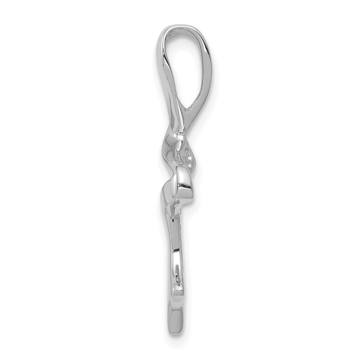 14k White Gold Slide-SLW276