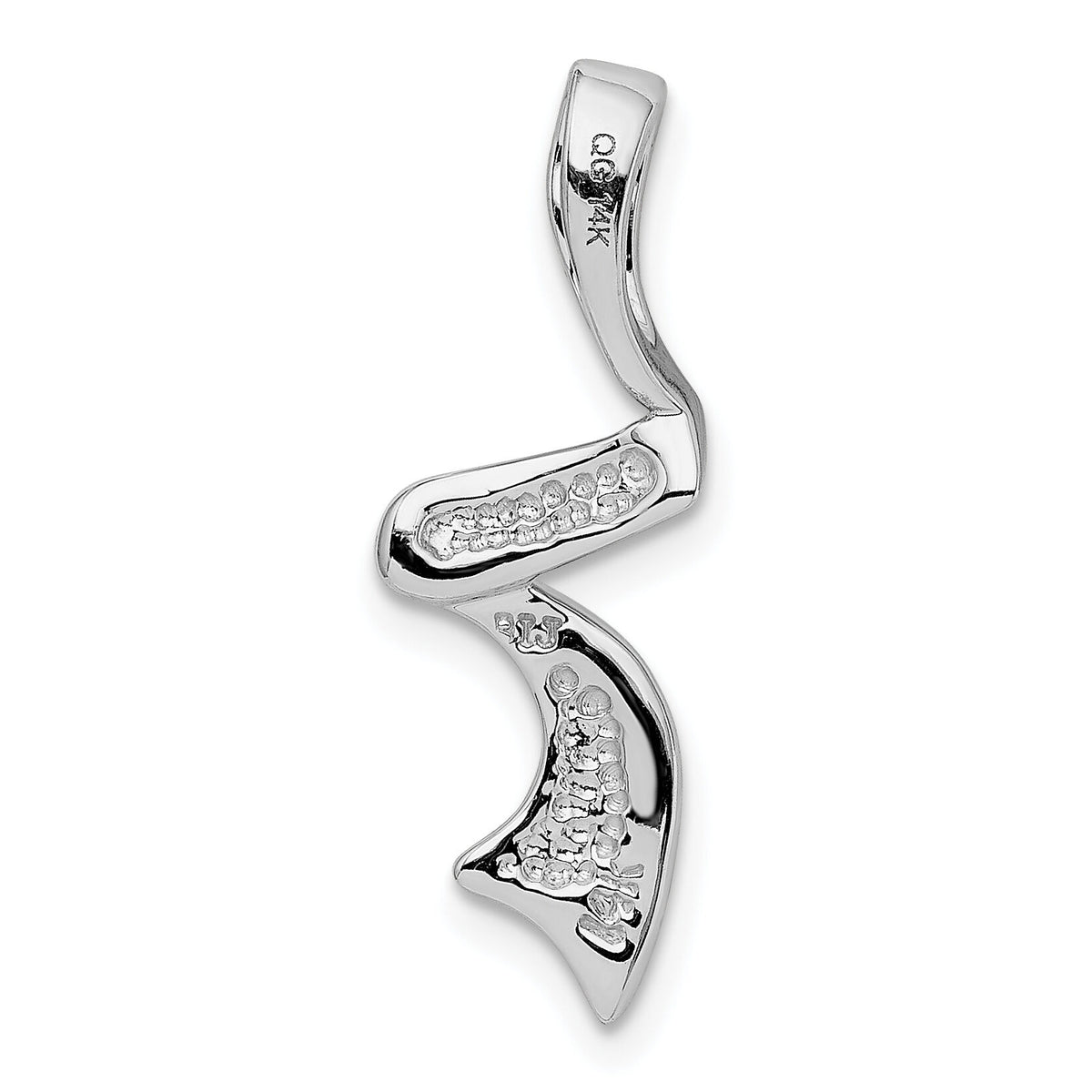 14k White Gold Slide-SLW276