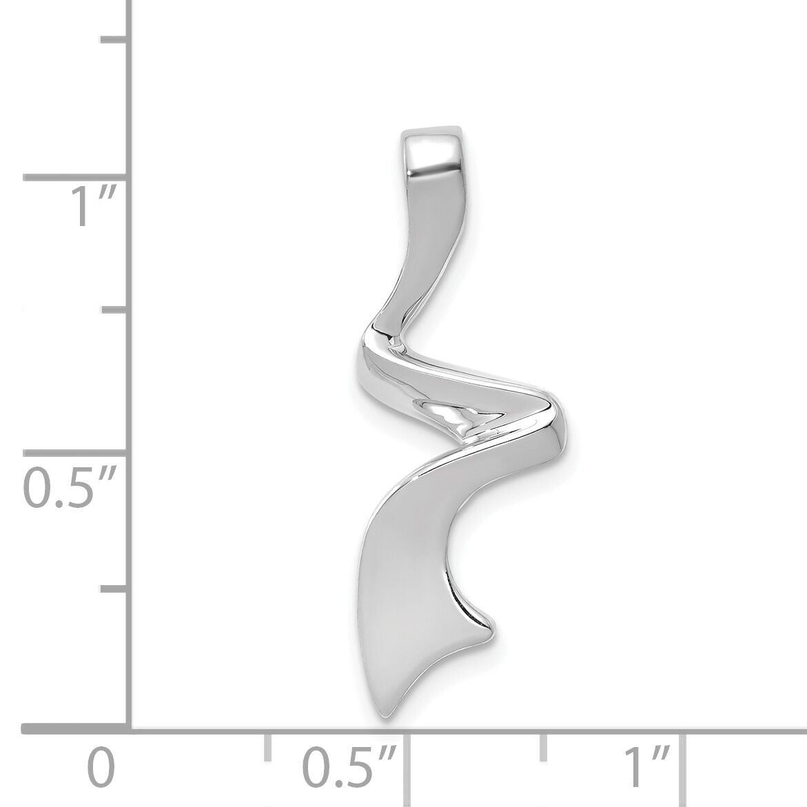14k White Gold Slide-SLW276