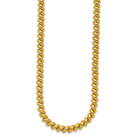 14k Polished San Marco Necklace-SM10-16