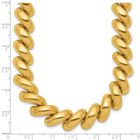 14k Polished San Marco Necklace-SM20-17