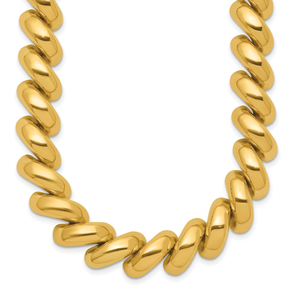 14k Polished San Marco Necklace-SM20-17