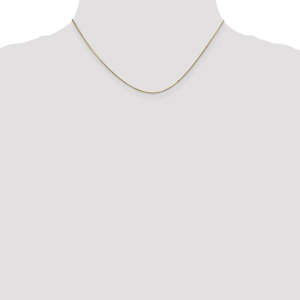 14k .65mm Round Snake Chain-SNA050-16