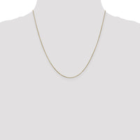 14k .65mm Round Snake Chain-SNA050-20