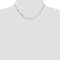 14k .8mm Round Snake Chain-SNA060-16