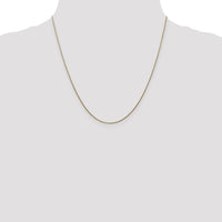 14k .8mm Round Snake Chain-SNA060-20