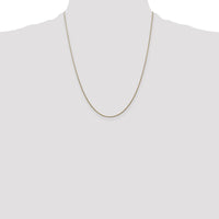 14k .8mm Round Snake Chain-SNA060-22