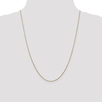 14k .8mm Round Snake Chain-SNA060-24