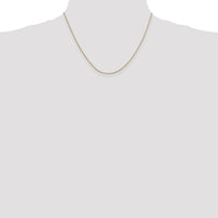 14k .9mm Round Snake Chain-SNA080-18