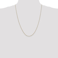 14k .9mm Round Snake Chain-SNA080-24