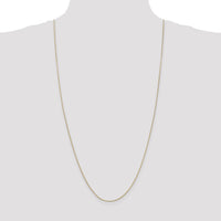 14k .9mm Round Snake Chain-SNA080-30