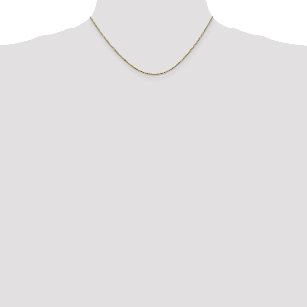 14k 1.1mm Round Snake Chain-SNA100-16