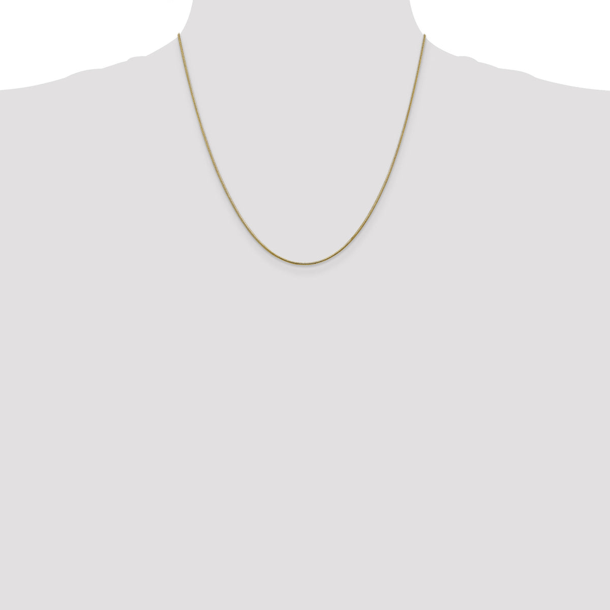 14k 1.1mm Round Snake Chain-SNA100-20