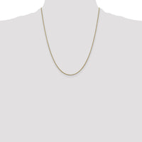 14k 1.1mm Round Snake Chain-SNA100-22